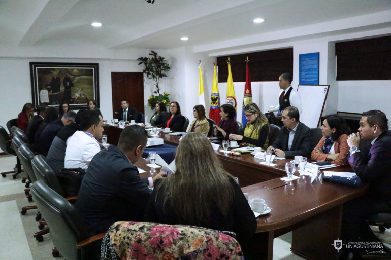 CONPEHT Capítulo Colombia, define su junta directiva en la UNIAGUSTINIANA