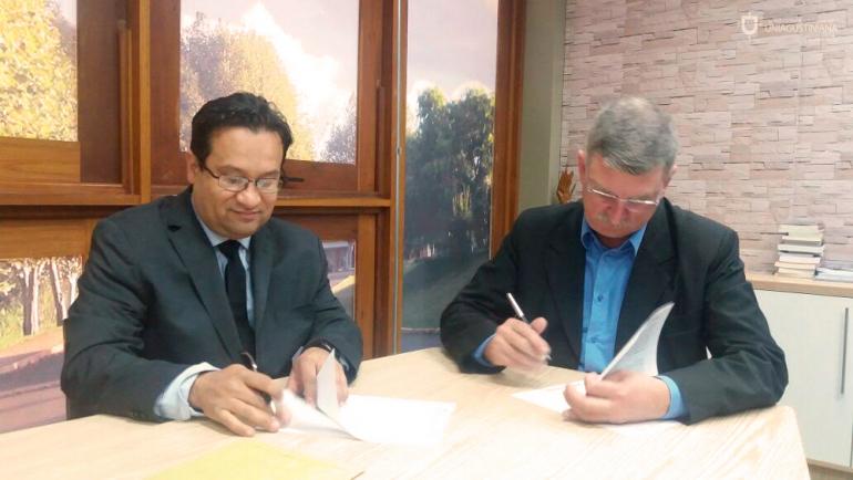 La UNIAGUSTINIANA suscribe convenio marco con Universidad Regional del Noreste del Rio Grande del Sur- UNJUI.