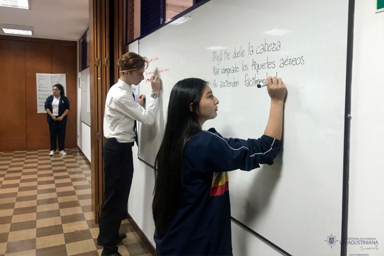 Colegios de la localidad de Suba compiten en ortografía