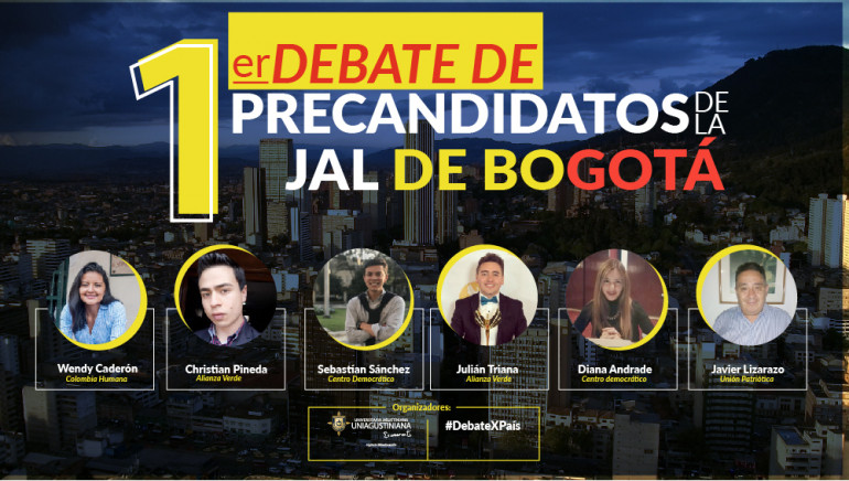 Debate_precandidatos_JAL_bogotá_2019