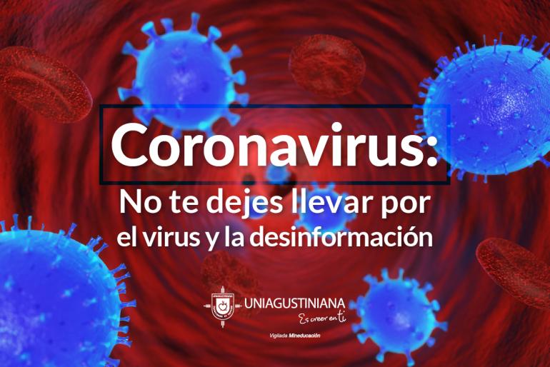 Coronavirus: no te dejes llevar por el miedo y la desinformación