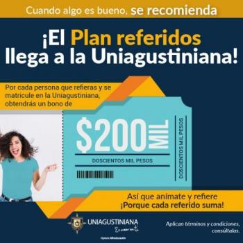 Plan Referidos llega a la Uniagustiniana