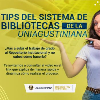 Tips del Sistema de Bibliotecas Uniagustiniana